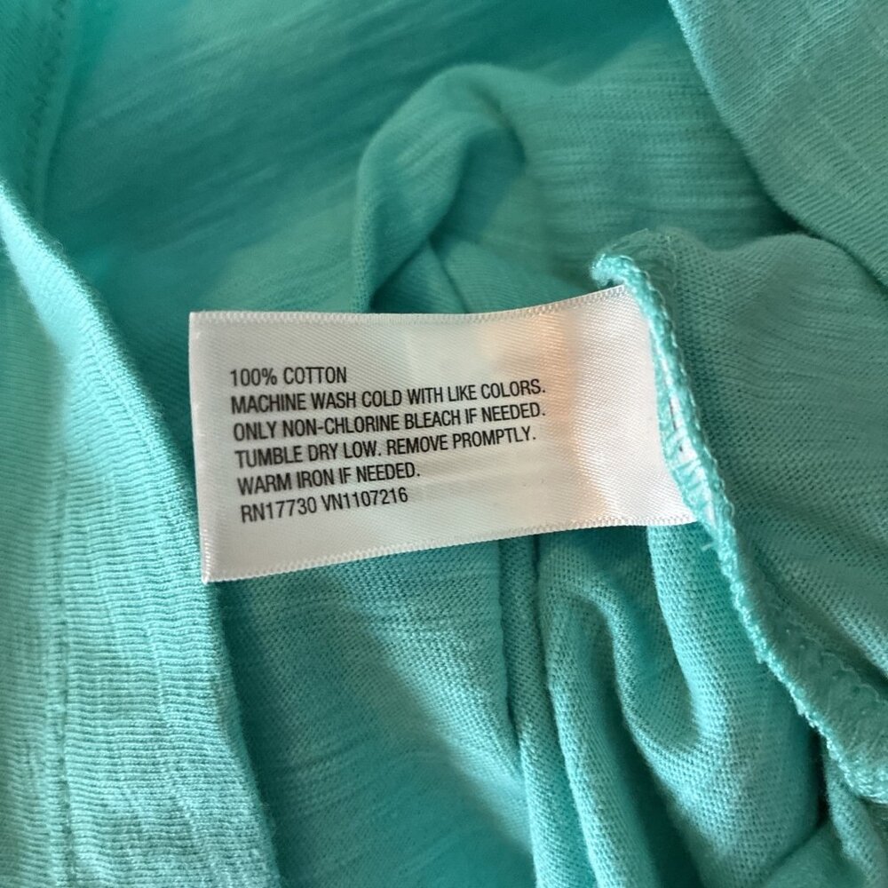 Goodfellow & Co Mens M Polo Shirt Teal Blue Short Sleeve Cotton Pocket New - Picture 6 of 6